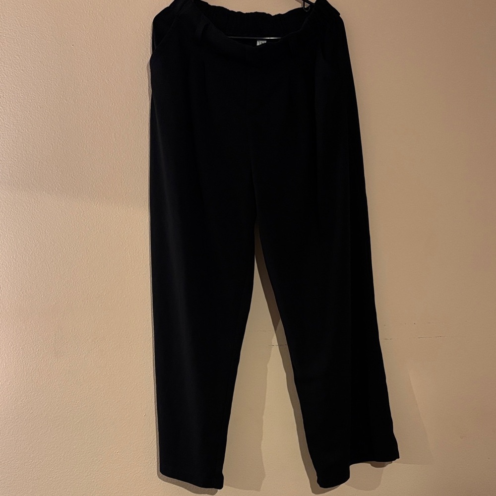 Women’s Halara Black Casual Straight-Leg Pants